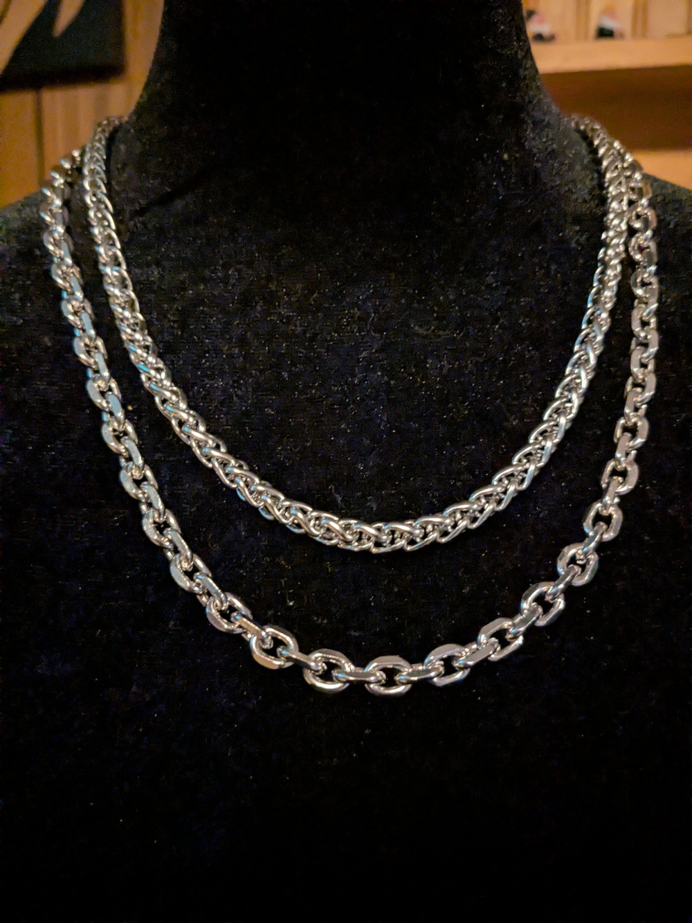 Set Of Stainless Stacking Necklaces